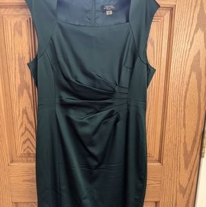 Tahari green dress for party, wedding